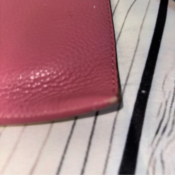 Michael Kors Fulton Zip Wallet Pink Large Leather - Picture 6 of 9